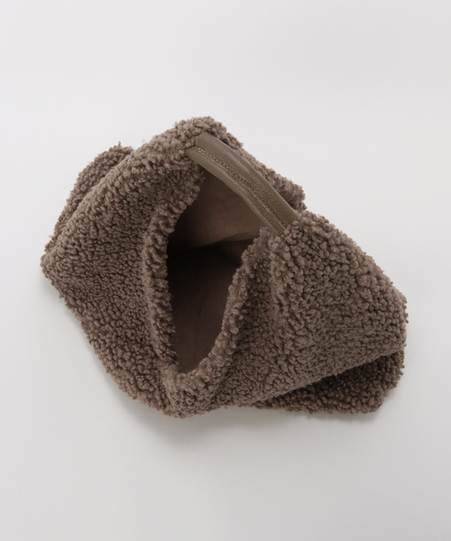 FRAMeWORK（フレームワーク）の「ANDREA CARDONE/アンドレアカルドネ TEDDY BAG（ハンドバッグ・レディース・アイボリー・FREE）」の10枚目の写真