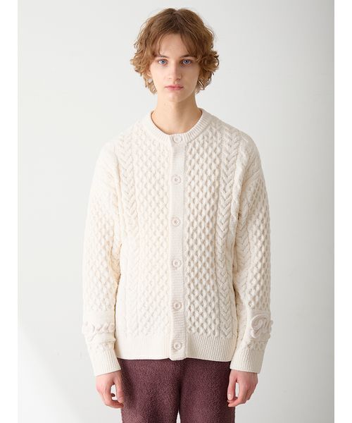 gelato pique（ジェラートピケ）の「【HOMME】アランカーディガン