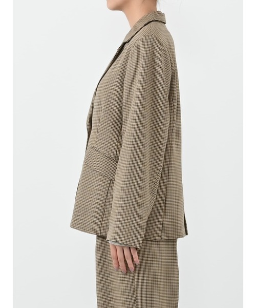 シングルブレストテーラードジャケット 【低身長・小柄女性