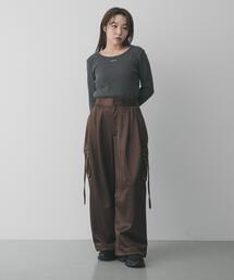 SENSE OF PLACE by URBAN RESEARCH | サテンカーゴパンツ(カーゴパンツ)