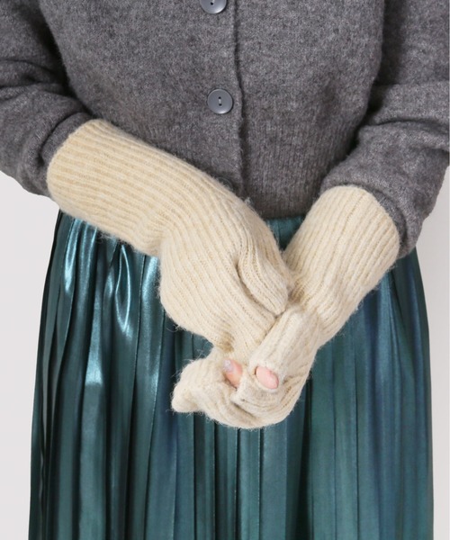 Casselini（キャセリーニ）の「CONTROL FREAK(コントロールフリーク)Branchグローブ（手袋・レディース・アイボリー/イエロー/ブラック・FREE）」の4枚目の写真