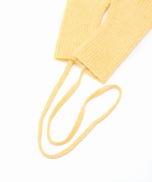 Casselini（キャセリーニ）の「CONTROL FREAK(コントロールフリーク)Branchグローブ（手袋・レディース・アイボリー/イエロー/ブラック・FREE）」の9枚目の写真