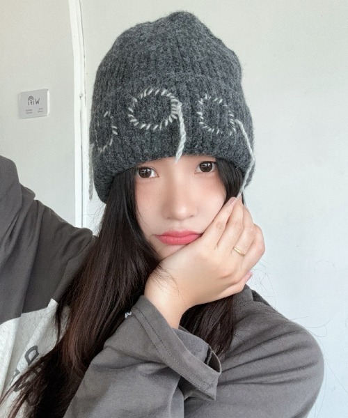 セール】Oval wool knit cap（ニットキャップ/ビーニー）｜Vipoa