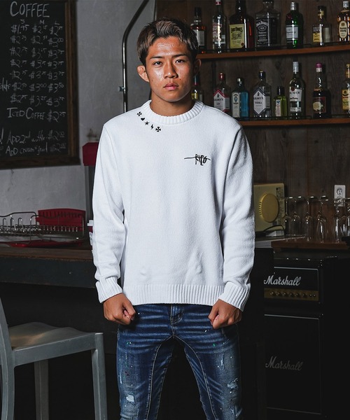 RTEGドットマークモールニット（ニット/セーター）｜adamsJUGGLER