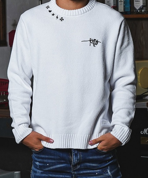 RTEGドットマークモールニット（ニット/セーター）｜adamsJUGGLER