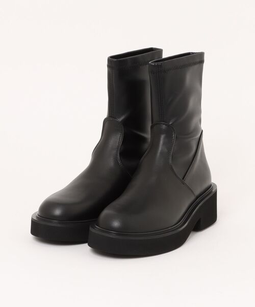 【FABIO RUSCONI】ショートブーツ　本革