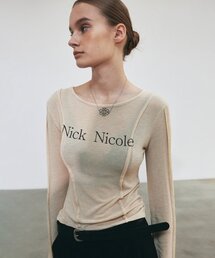 NICK PINTUCK LINE LS TOP_BEIGE