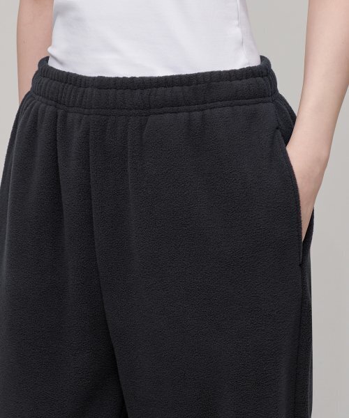 MUSINSA STANDARD WOMAN（ムシンサスタンダードウーマン）の「ウィメンズポーラフリースバリアブルラウンジスウェットパンツ[ダークグレー]（スウェットパンツ・レディース・その他・SMALL/MEDIUM/LARGE/X-SMALL）」の6枚目の写真