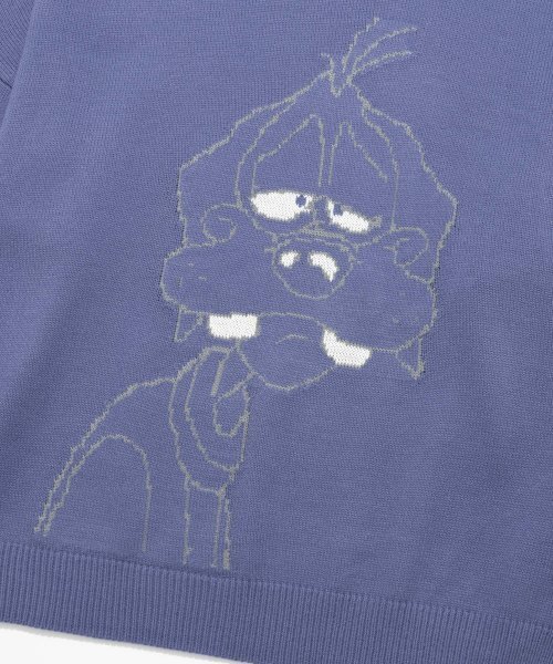 Retriever Club（レトリーバークラブ）の「SLEEPING DOG KNIT [BABY BLUE]（ニット/セーター・レディース・その他・MEDIUM/LARGE）」の5枚目の写真