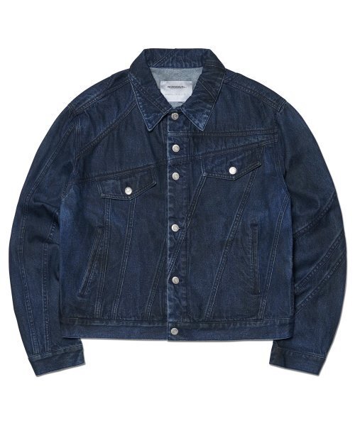D.C DENIM TRUCKER JACKET - BLUE（デニムジャケット）｜NOMANUAL 