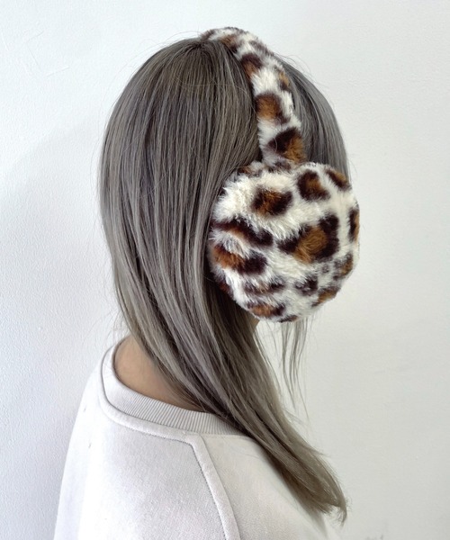 セール】WEGO/レオパードファーイヤーマフ（イヤーマフ）｜WEGO