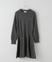 LACOSTE/ラコステ KNIT FLARE ワンピ－ス
