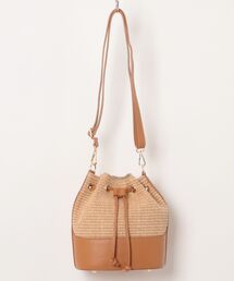 andrea cardone | 【andrea cardone】ラフィアレザーBAG(ショルダーバッグ)