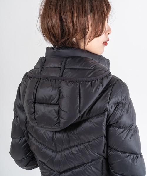Calvin Klein(カルバン・クライン)の「【CALVIN KLEIN】ロングダウンジャケット(ダウンジャケット/コート・レディース・ブラック・S/M/L)」の9枚目の写真
