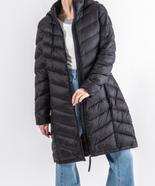 Calvin Klein(カルバン・クライン)の「【CALVIN KLEIN】ロングダウンジャケット(ダウンジャケット/コート・レディース・ブラック・S/M/L)」の6枚目の写真