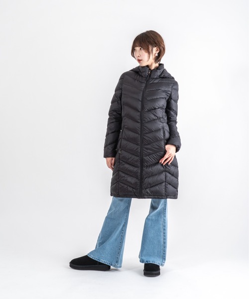 Calvin Klein(カルバン・クライン)の「【CALVIN KLEIN】ロングダウンジャケット(ダウンジャケット/コート・レディース・ブラック・S/M/L)」の14枚目の写真