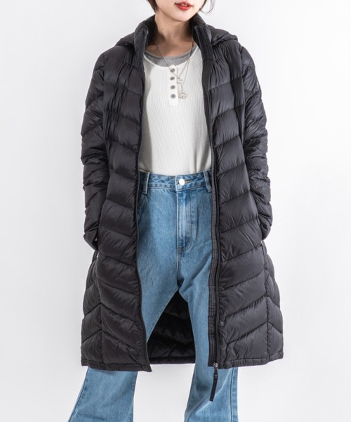 Calvin Klein(カルバン・クライン)の「【CALVIN KLEIN】ロングダウンジャケット(ダウンジャケット/コート・レディース・ブラック・S/M/L)」の5枚目の写真