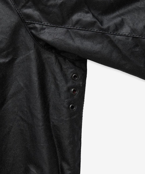Barbour(バブアー)の「Barbour/バブア― blouson transport wax jacket スタンドカラー ワックスジャケット(ブルゾン・メンズ・セージグリーン/ブラック・40/38/36)」の11枚目の写真