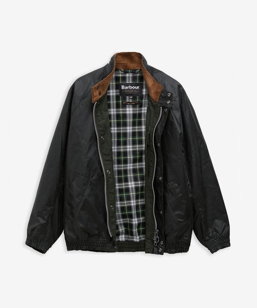 Barbour/バブアー blouson transport wax jacket スタンドカラー