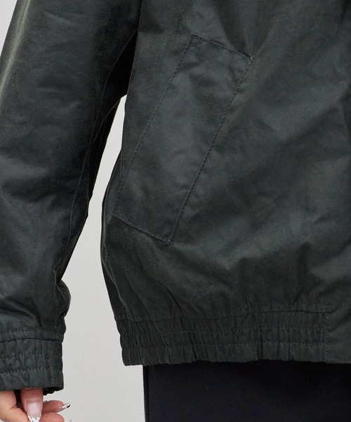 Barbour(バブアー)の「Barbour/バブア― blouson transport wax jacket スタンドカラー ワックスジャケット(ブルゾン・メンズ・セージグリーン/ブラック・40/38/36)」の22枚目の写真