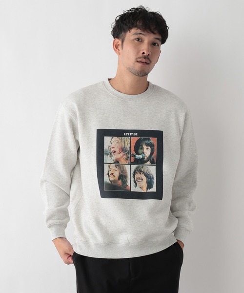 FOUND GOOD（ファウンドグッド）の「【THE BEATLES / ザ ビートルズ】コラボプルオーバー2/31098042（その他トップス・メンズ・ブラック/ホワイト系1・L/M/XL）」の5枚目の写真