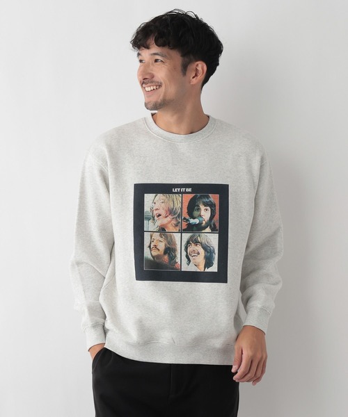 FOUND GOOD（ファウンドグッド）の「【THE BEATLES / ザ ビートルズ】コラボプルオーバー2/31098042（その他トップス・メンズ・ブラック/ホワイト系1・L/M/XL）」の6枚目の写真