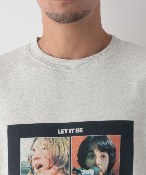 FOUND GOOD（ファウンドグッド）の「【THE BEATLES / ザ ビートルズ】コラボプルオーバー2/31098042（その他トップス・メンズ・ブラック/ホワイト系1・L/M/XL）」の10枚目の写真