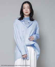 NANO universe（ナノユニバース）の「オーガニックコットンオックスフォードシャツ ( OCS )（シャツ/ブラウス・レディース）」