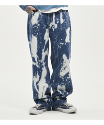 EXTRAORDINARY（エクストラオーディナリー）の「BLEACHED DENIM PANTS  BLUE（デニムパンツ）」