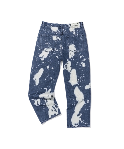 EXTRAORDINARY(エクストラオーディナリー)の「BLEACHED DENIM PANTS BLUE(デニムパンツ・メンズ・その他・LARGE/MEDIUM/X-LARGE)」の2枚目の写真