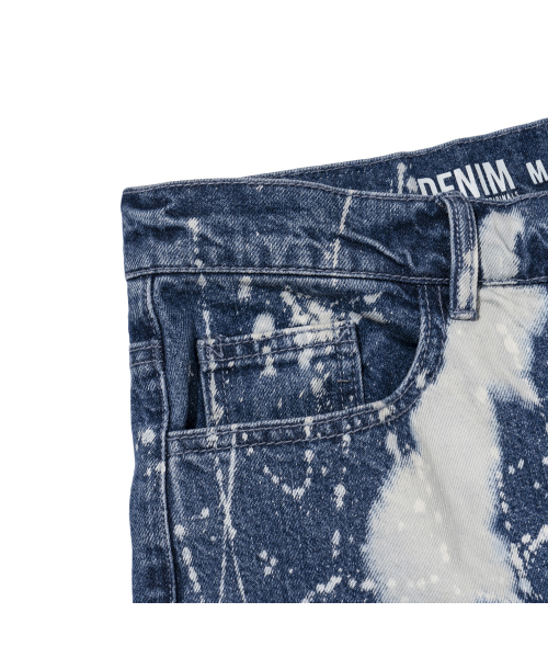 EXTRAORDINARY(エクストラオーディナリー)の「BLEACHED DENIM PANTS BLUE(デニムパンツ・メンズ・その他・LARGE/MEDIUM/X-LARGE)」の4枚目の写真