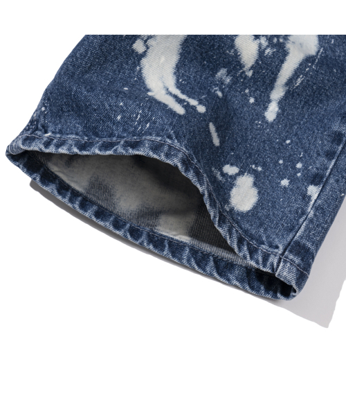 EXTRAORDINARY(エクストラオーディナリー)の「BLEACHED DENIM PANTS BLUE(デニムパンツ・メンズ・その他・LARGE/MEDIUM/X-LARGE)」の7枚目の写真