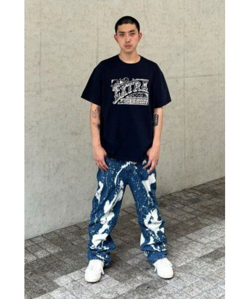 EXTRAORDINARY(エクストラオーディナリー)の「BLEACHED DENIM PANTS BLUE(デニムパンツ・メンズ・その他・LARGE/MEDIUM/X-LARGE)」の13枚目の写真