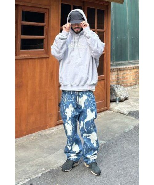 EXTRAORDINARY(エクストラオーディナリー)の「BLEACHED DENIM PANTS BLUE(デニムパンツ・メンズ・その他・LARGE/MEDIUM/X-LARGE)」の18枚目の写真
