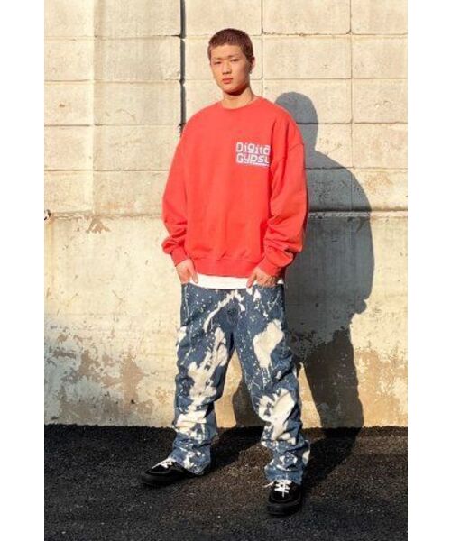EXTRAORDINARY(エクストラオーディナリー)の「BLEACHED DENIM PANTS BLUE(デニムパンツ・メンズ・その他・LARGE/MEDIUM/X-LARGE)」の19枚目の写真