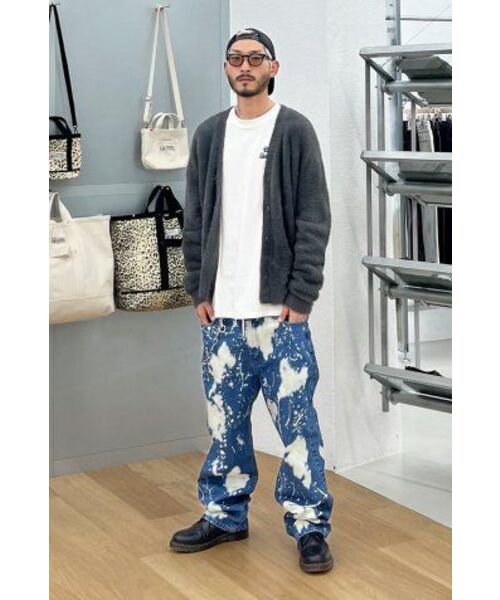 EXTRAORDINARY(エクストラオーディナリー)の「BLEACHED DENIM PANTS BLUE(デニムパンツ・メンズ・その他・LARGE/MEDIUM/X-LARGE)」の20枚目の写真