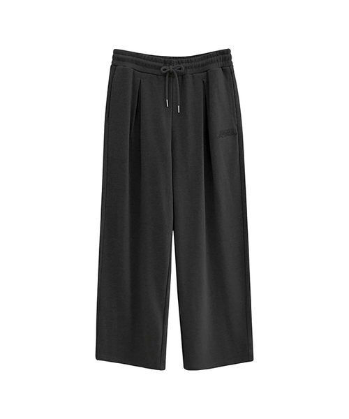 Vivacious（ビバシャス）の「Quiet Edge Pants_4Colors（スウェットパンツ・レディース・クリーム/ライトブラック/ブラック/グレー・SMALL/MEDIUM/LARGE）」の2枚目の写真