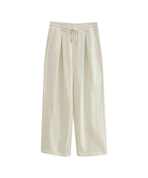 Vivacious（ビバシャス）の「Quiet Edge Pants_4Colors（スウェットパンツ・レディース・クリーム/ライトブラック/ブラック/グレー・SMALL/MEDIUM/LARGE）」の4枚目の写真