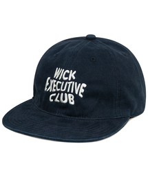WICK（ウィック）の「EXECUTIVE CLUB ウェーブスモークウォッシュフラットキャップ - ベージュ（キャップ）」