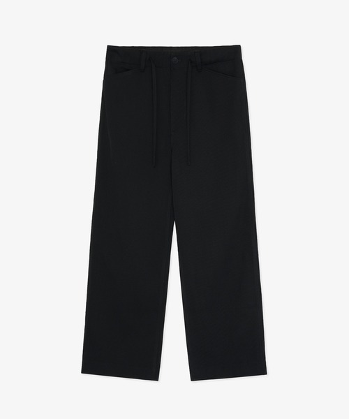 FRONT 11201(フロントワンワントゥーオーワン)の「REDE Whipcord Trousers(スラックス・メンズ・ブラック・L/M/S)」の1枚目の写真