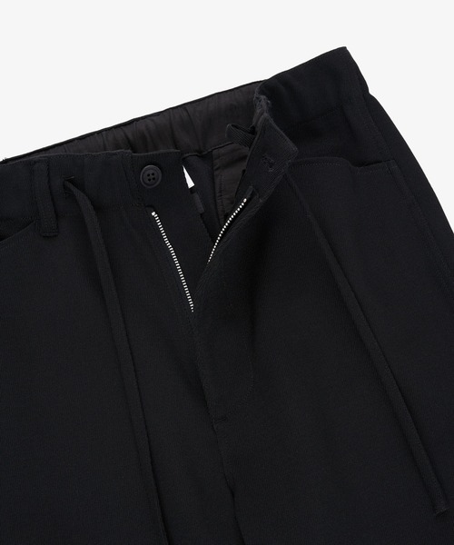 FRONT 11201(フロントワンワントゥーオーワン)の「REDE Whipcord Trousers(スラックス・メンズ・ブラック・L/M/S)」の3枚目の写真