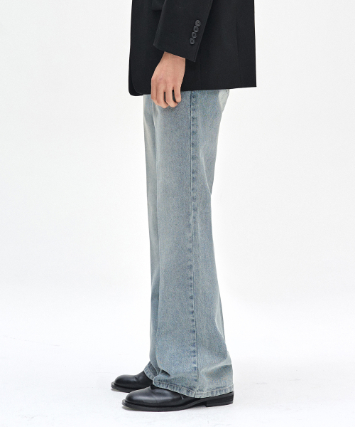 DECET(デケト)の「Dawn Semi Flared Jeans DCPT044YBlueA(デニムパンツ・レディース・その他・28/30/32/34/26)」の5枚目の写真