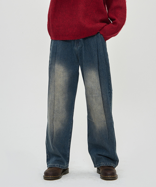 THE-ABON（エイボン）の「デンポビジョデニムパンツ中青（デニムパンツ・メンズ・ブルー系その他・SMALL/MEDIUM/LARGE）」の3枚目の写真