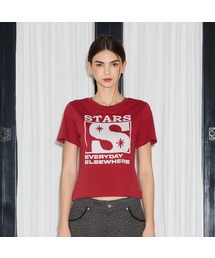 L19 BOX STAR T-SHIRT(RED)