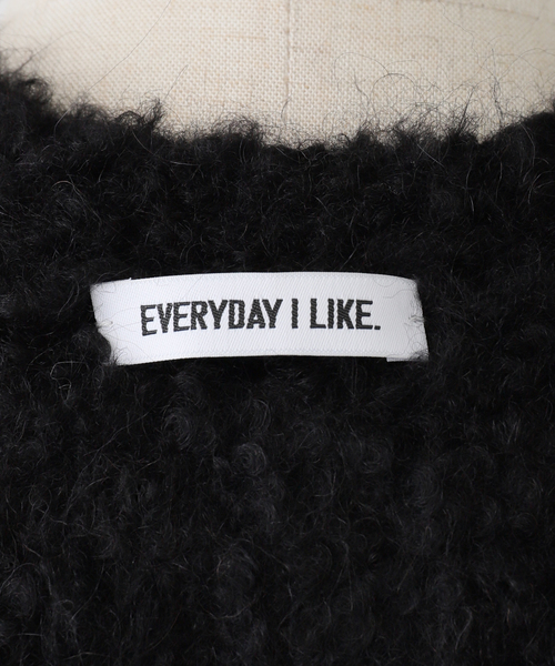 Deuxieme Classe（ドゥーズィエムクラス）の「*Knit ジャケット（その他アウター・レディース・ブラック・FREE）」の20枚目の写真