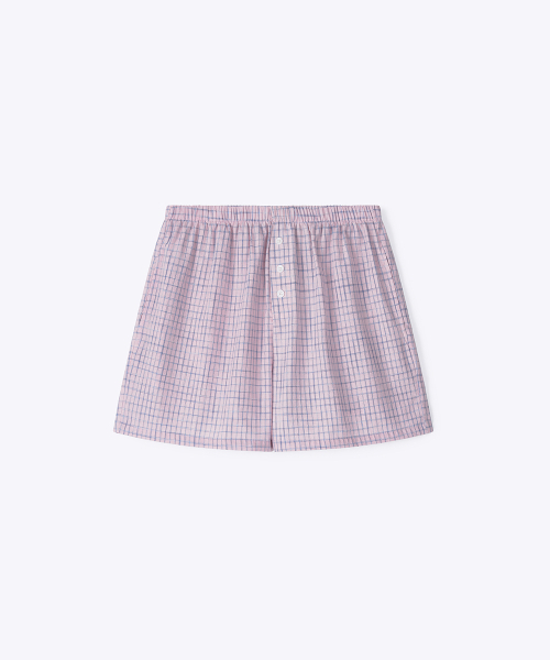 320SHOWROOM（320ショールーム）の「Plain Check Banding Pocket Shorts Pink（その他パンツ・レディース・ピンク・FREE）」の4枚目の写真