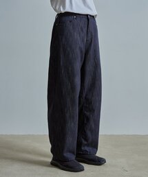 VENICE SIDE TUCK DENIM PANTS (NON FADE INDIGO)