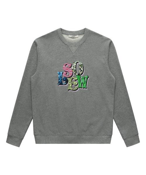 SOLEW(ソル)の「ソルロゴグラフィックスウェットシャツ_グレー(スウェット・メンズ・その他・SMALL/MEDIUM/LARGE/X-LARGE/X-SMALL)」の1枚目の写真