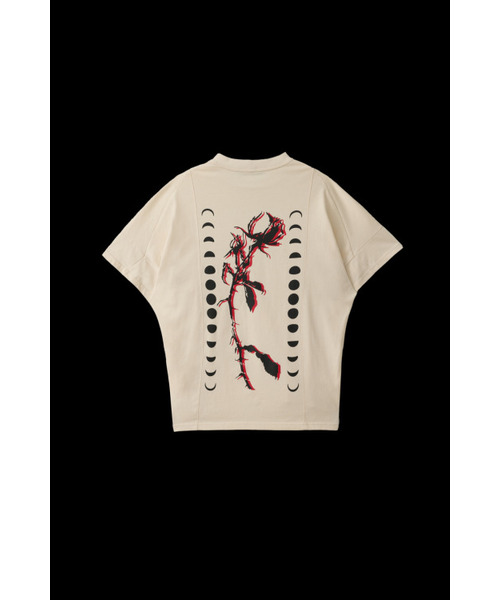ACCEPTANCELETTERSTUDIO(アクセプタンス レター スタジオ)の「イクリプス Tシャツ, クリーム(Tシャツ/カットソー・レディース・その他・S/M/M/L)」の5枚目の写真