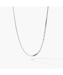 JBANS CLASSIC（ジェイバンスクラシック）の「Flat Ring Cross Slim Chain Necklace (C2503-AN925_SV)（ネックレス・レディース）」